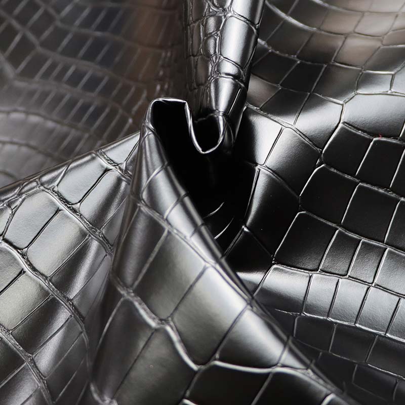 Fabrik Hiasan Rumah Kulit PVC Tiruan Bijian Buaya