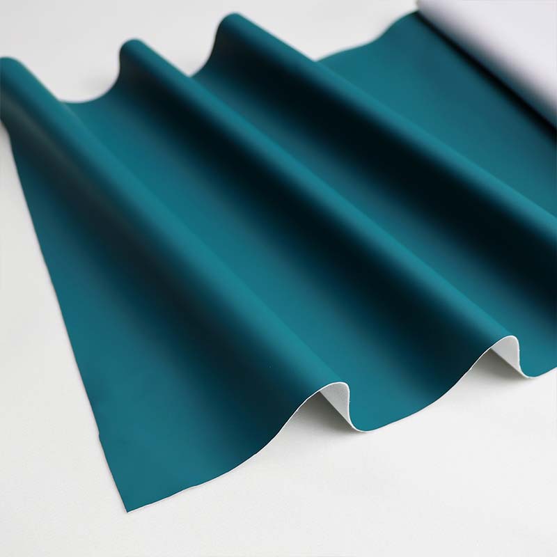 Breathable Waterproof Raincoat PU Leather Fabric