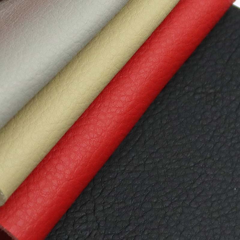 Kain Kulit Microfiber Kereta Litchi