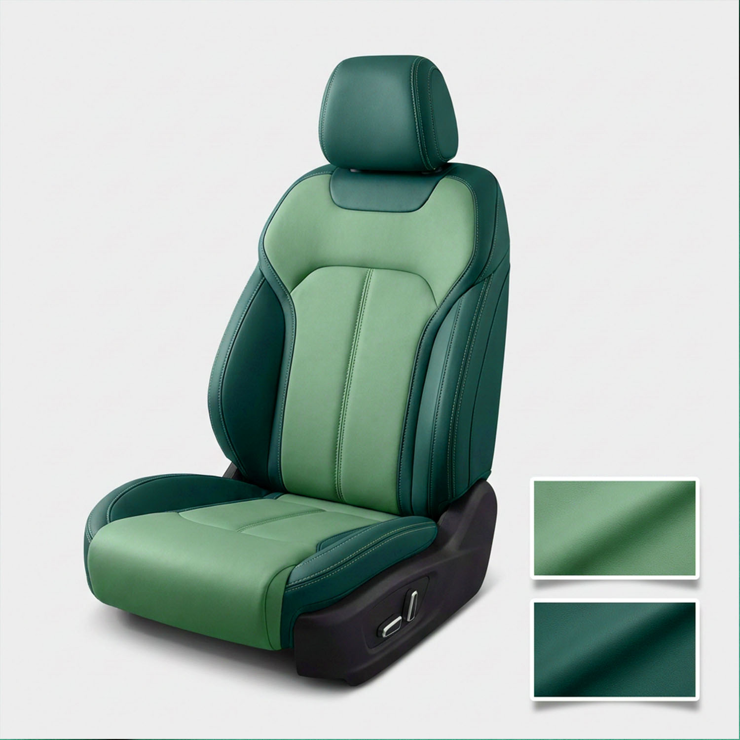 Kulit mikrofiber automotif bijirin Nappa untuk stereng